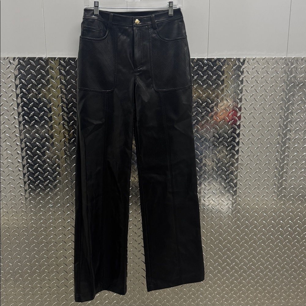 Cinq à Sept Leather Pant, Size 4